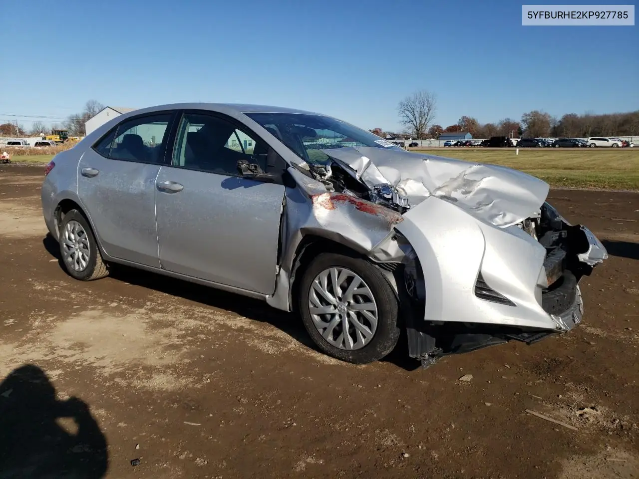 5YFBURHE2KP927785 2019 Toyota Corolla L