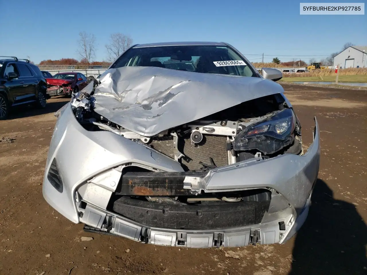 5YFBURHE2KP927785 2019 Toyota Corolla L