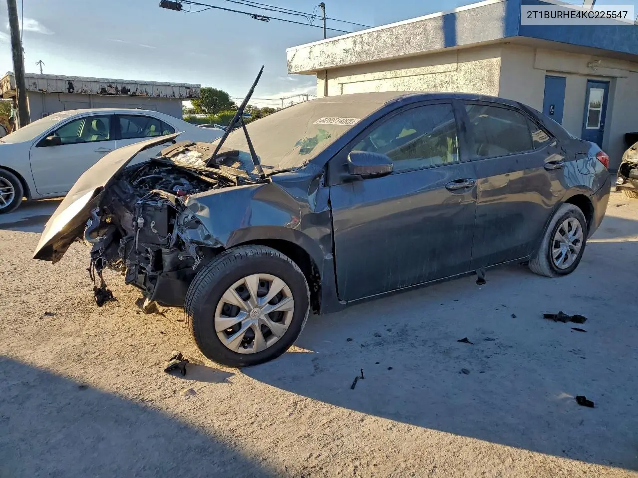 2T1BURHE4KC225547 2019 Toyota Corolla L