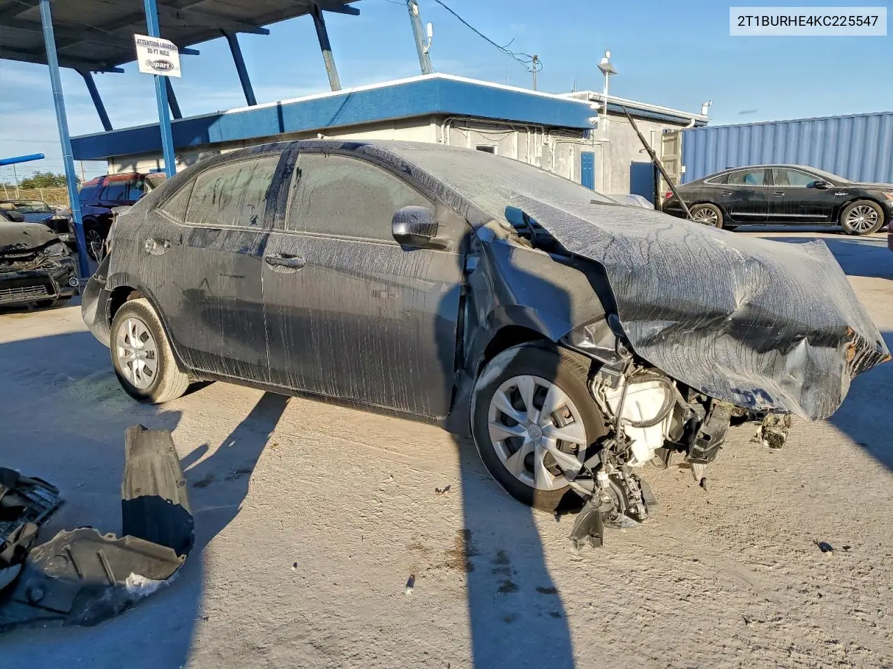 2T1BURHE4KC225547 2019 Toyota Corolla L