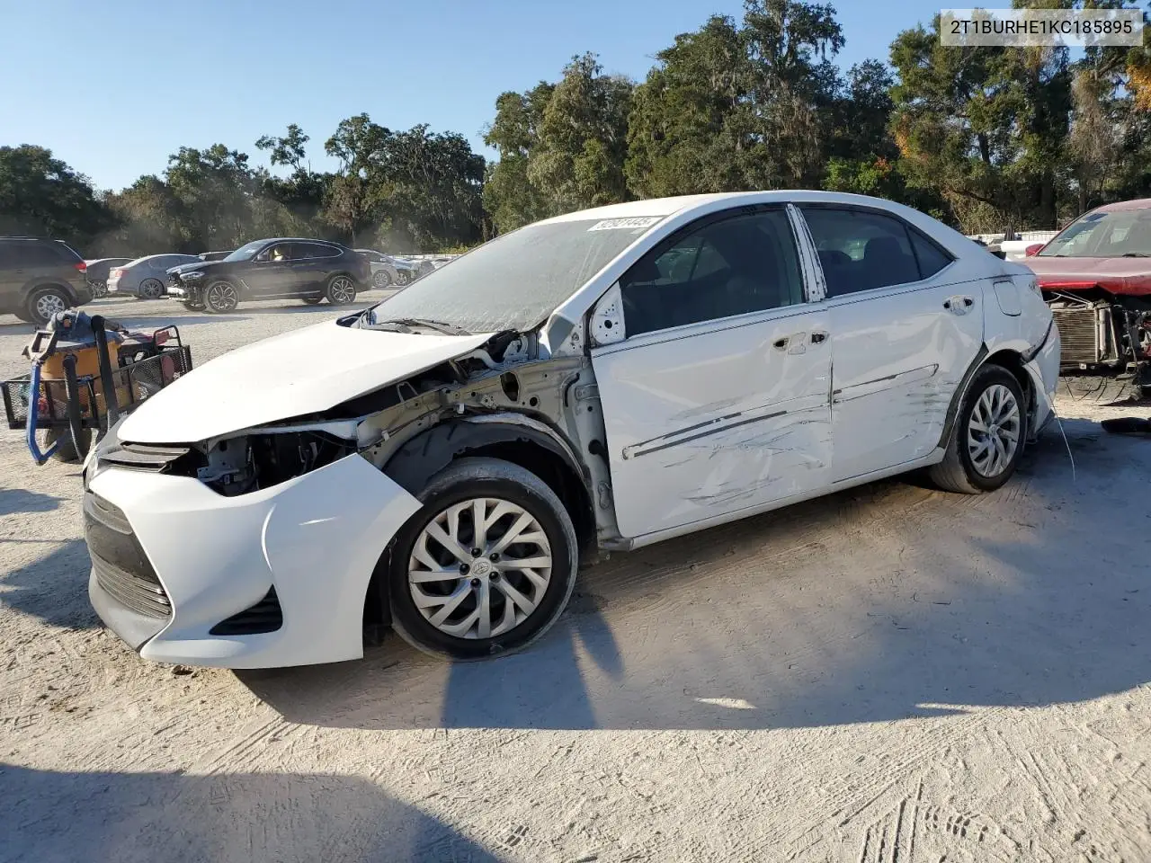 2T1BURHE1KC185895 2019 Toyota Corolla L