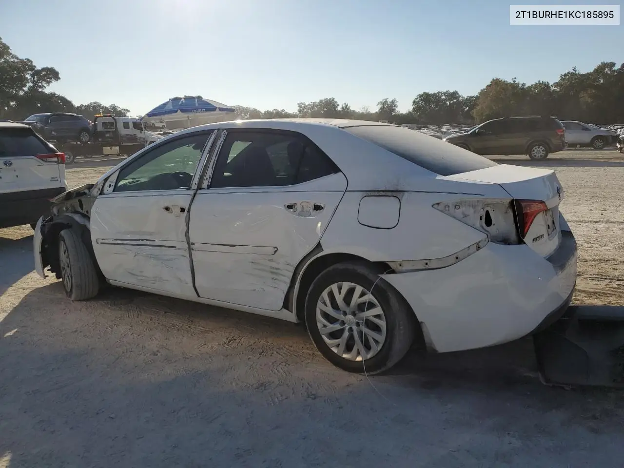 2T1BURHE1KC185895 2019 Toyota Corolla L