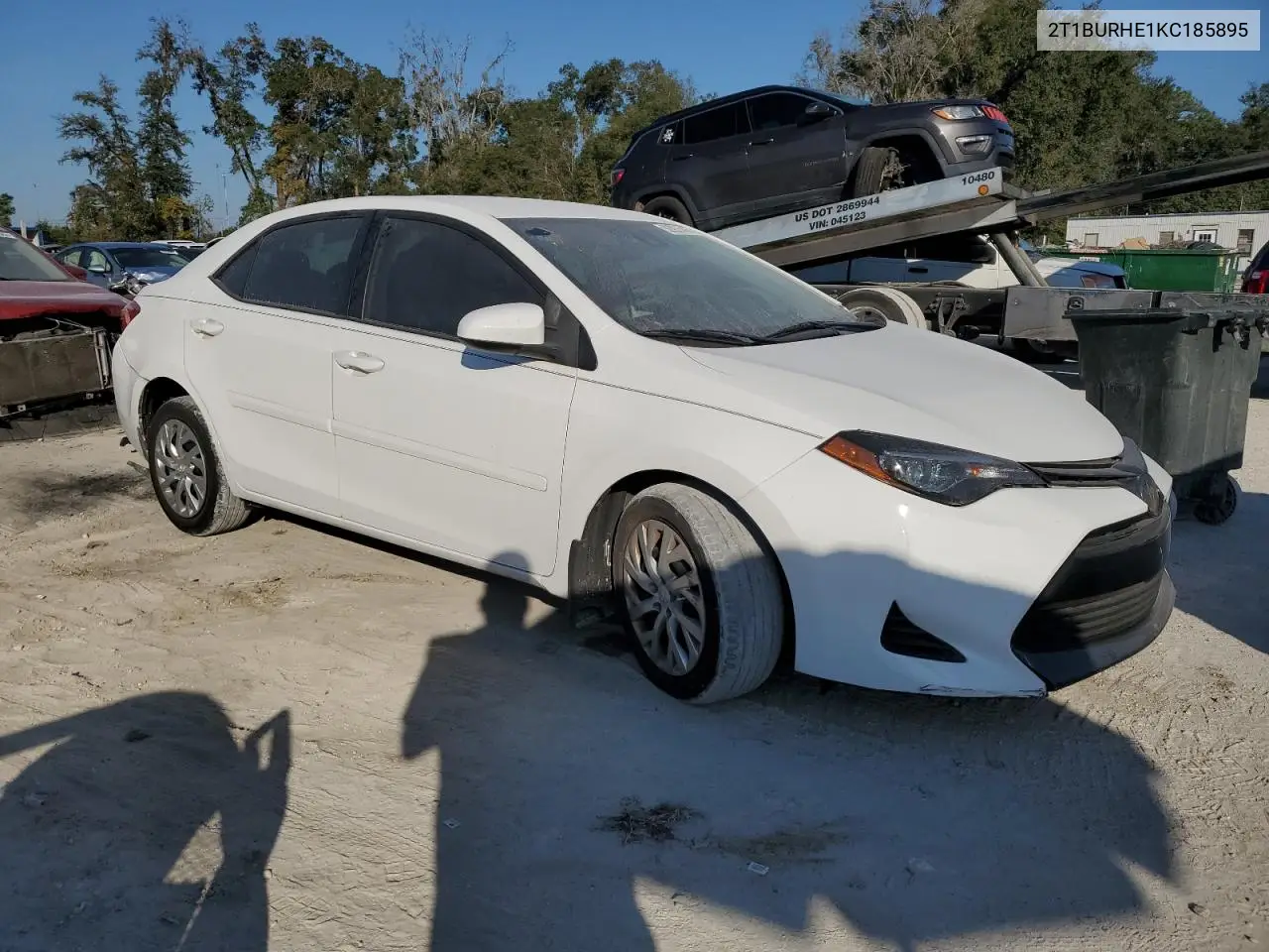 2T1BURHE1KC185895 2019 Toyota Corolla L