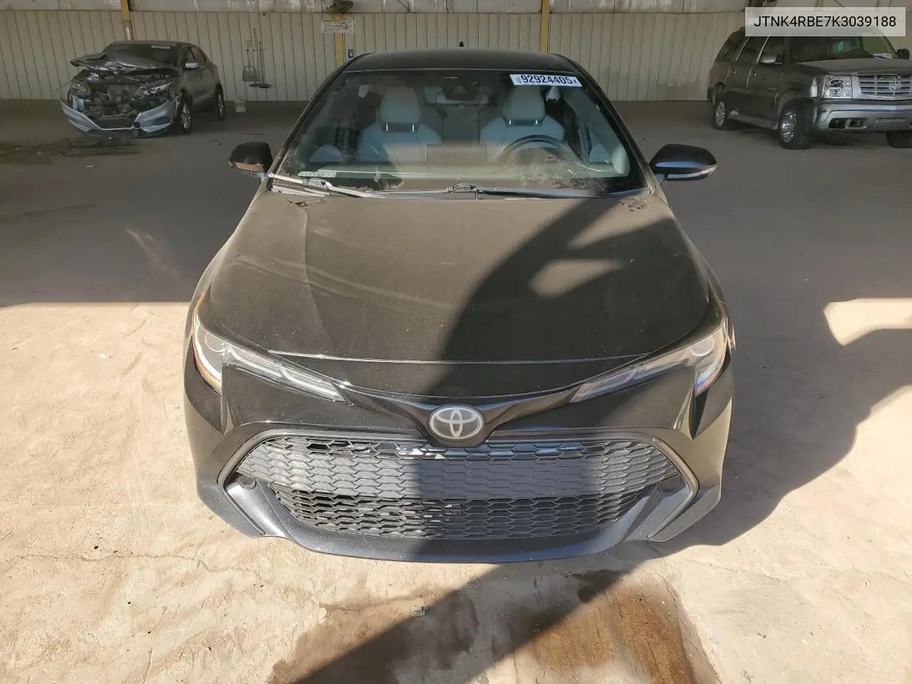 JTNK4RBE7K3039188 2019 Toyota Corolla Se