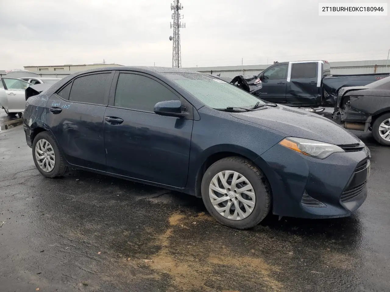 2T1BURHE0KC180946 2019 Toyota Corolla L