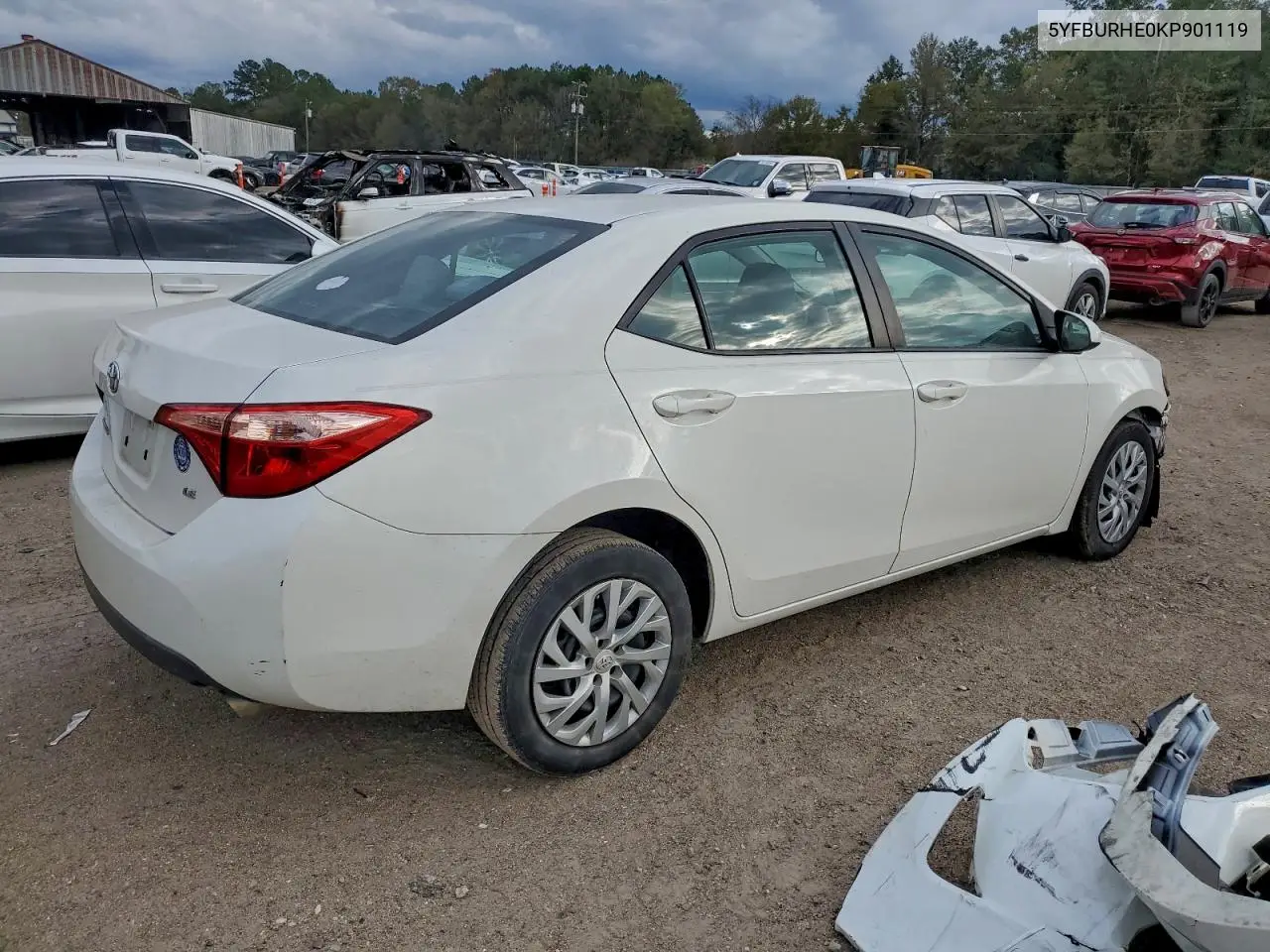 5YFBURHE0KP901119 2019 Toyota Corolla L