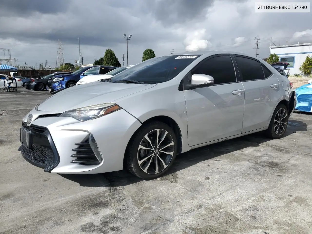 2T1BURHE8KC154790 2019 Toyota Corolla L