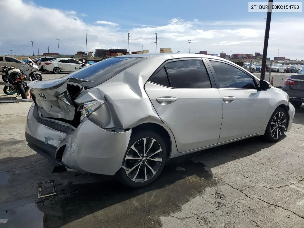 2T1BURHE8KC154790 2019 Toyota Corolla L