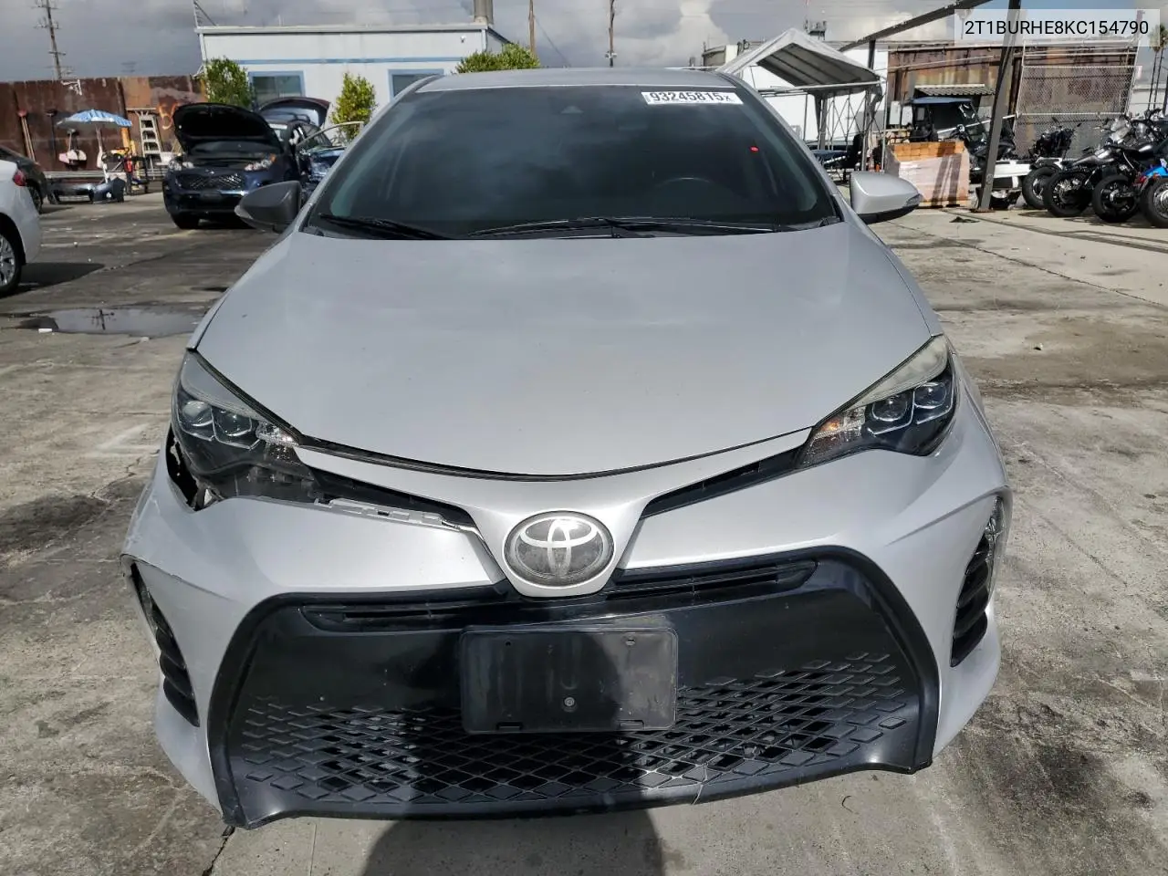 2T1BURHE8KC154790 2019 Toyota Corolla L