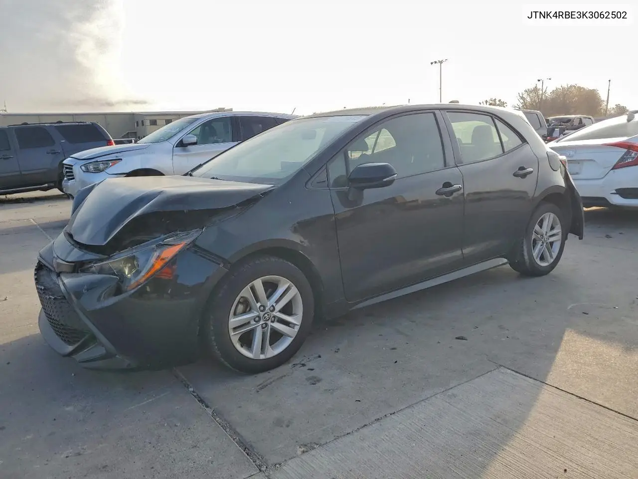 JTNK4RBE3K3062502 2019 Toyota Corolla Se