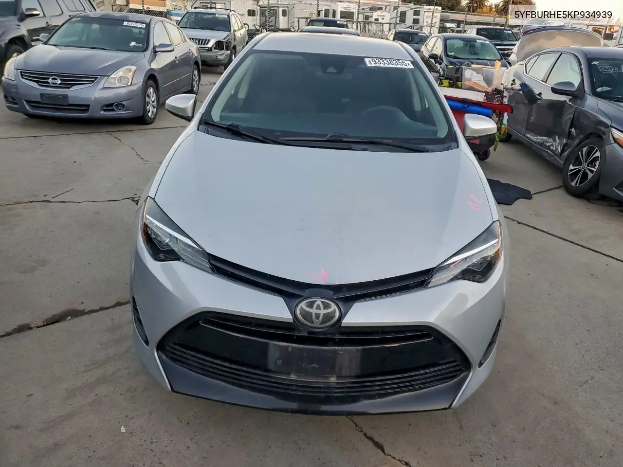 5YFBURHE5KP934939 2019 Toyota Corolla L