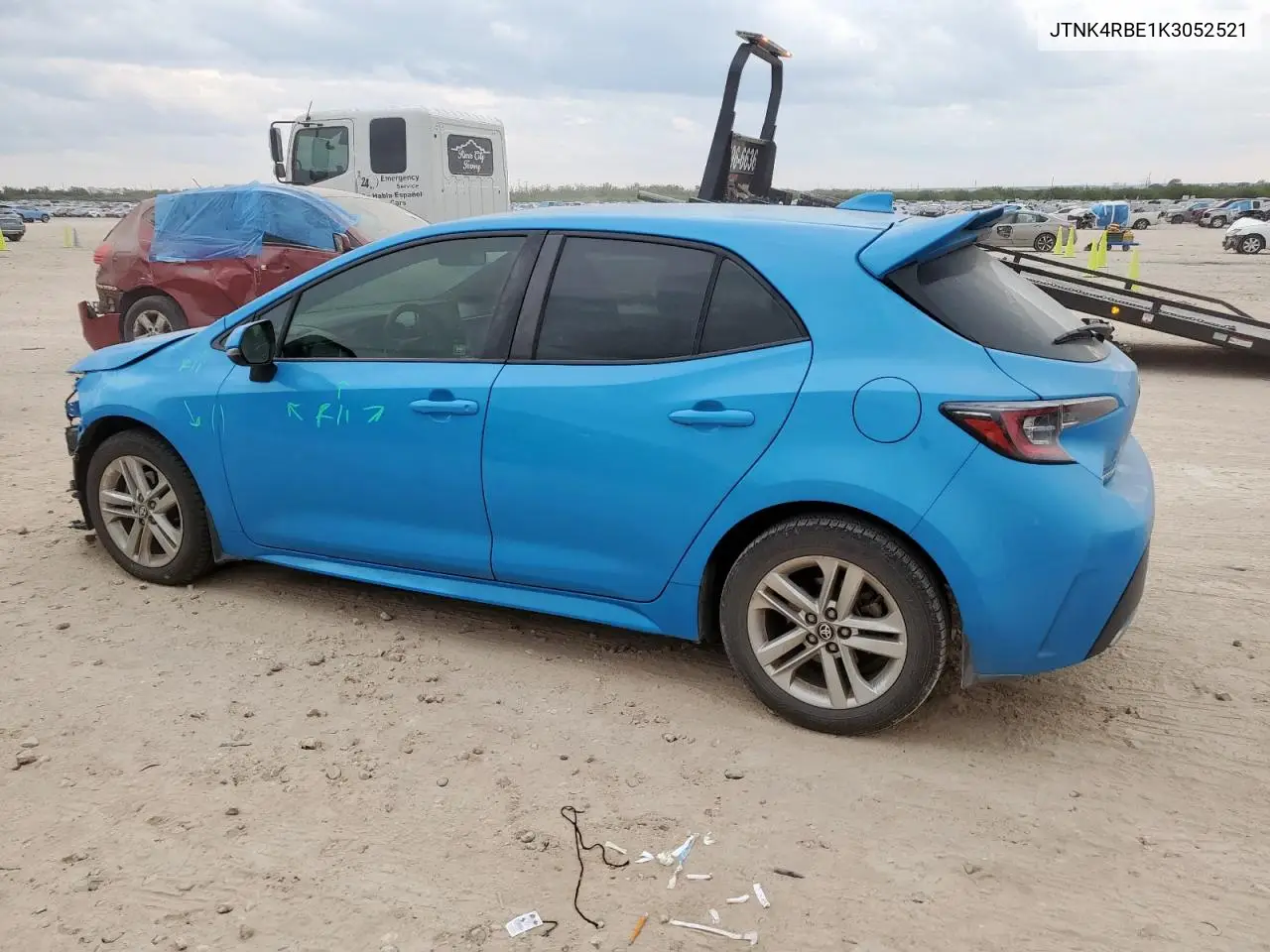 JTNK4RBE1K3052521 2019 Toyota Corolla Se