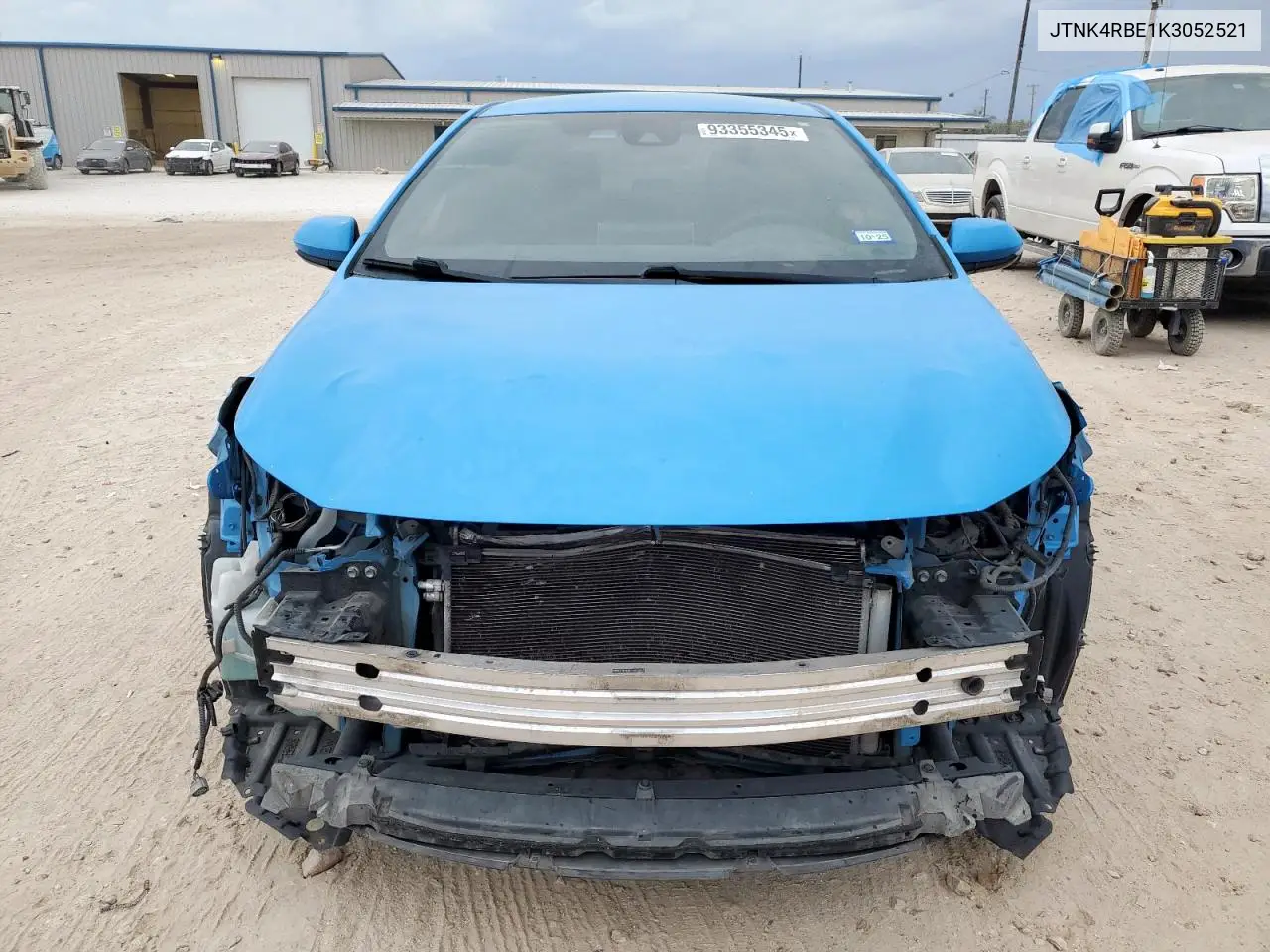 JTNK4RBE1K3052521 2019 Toyota Corolla Se