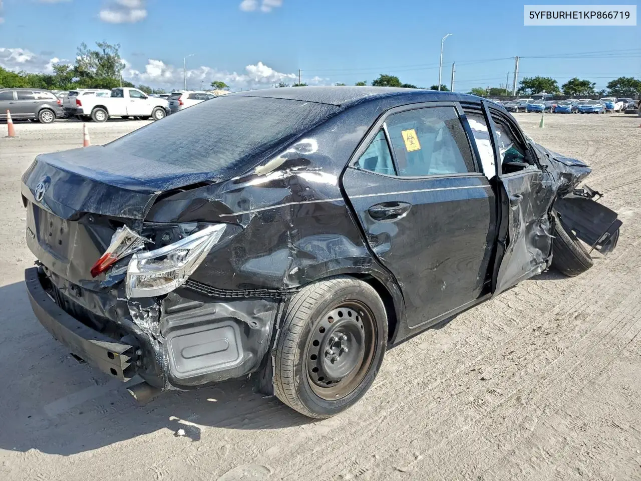 5YFBURHE1KP866719 2019 Toyota Corolla L