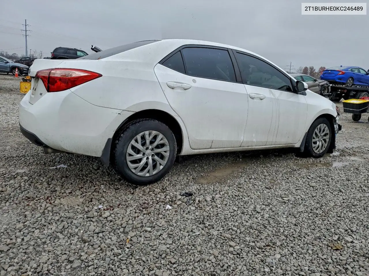 2T1BURHE0KC246489 2019 Toyota Corolla L
