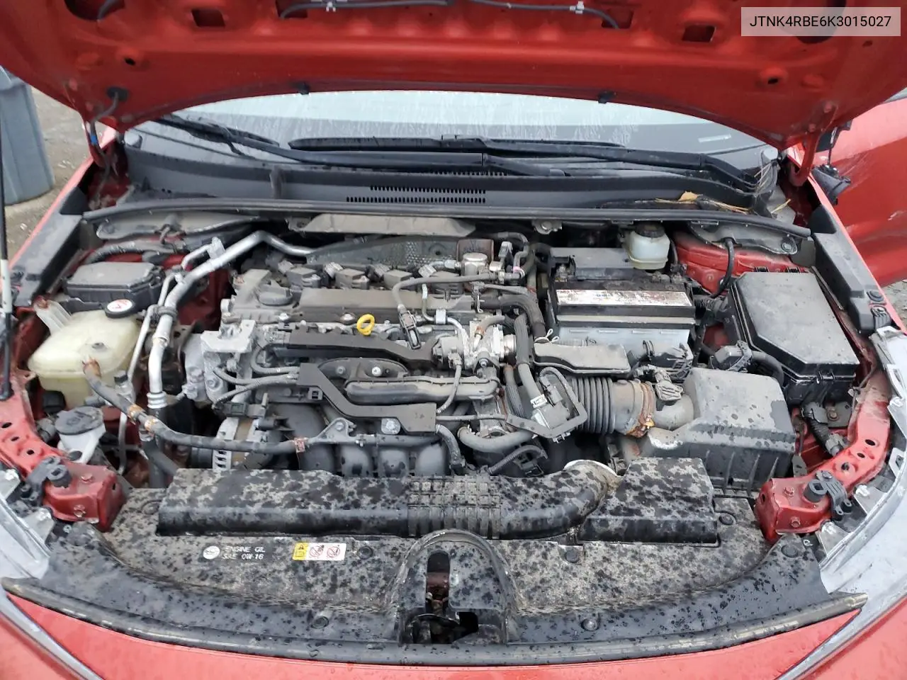 JTNK4RBE6K3015027 2019 Toyota Corolla Se