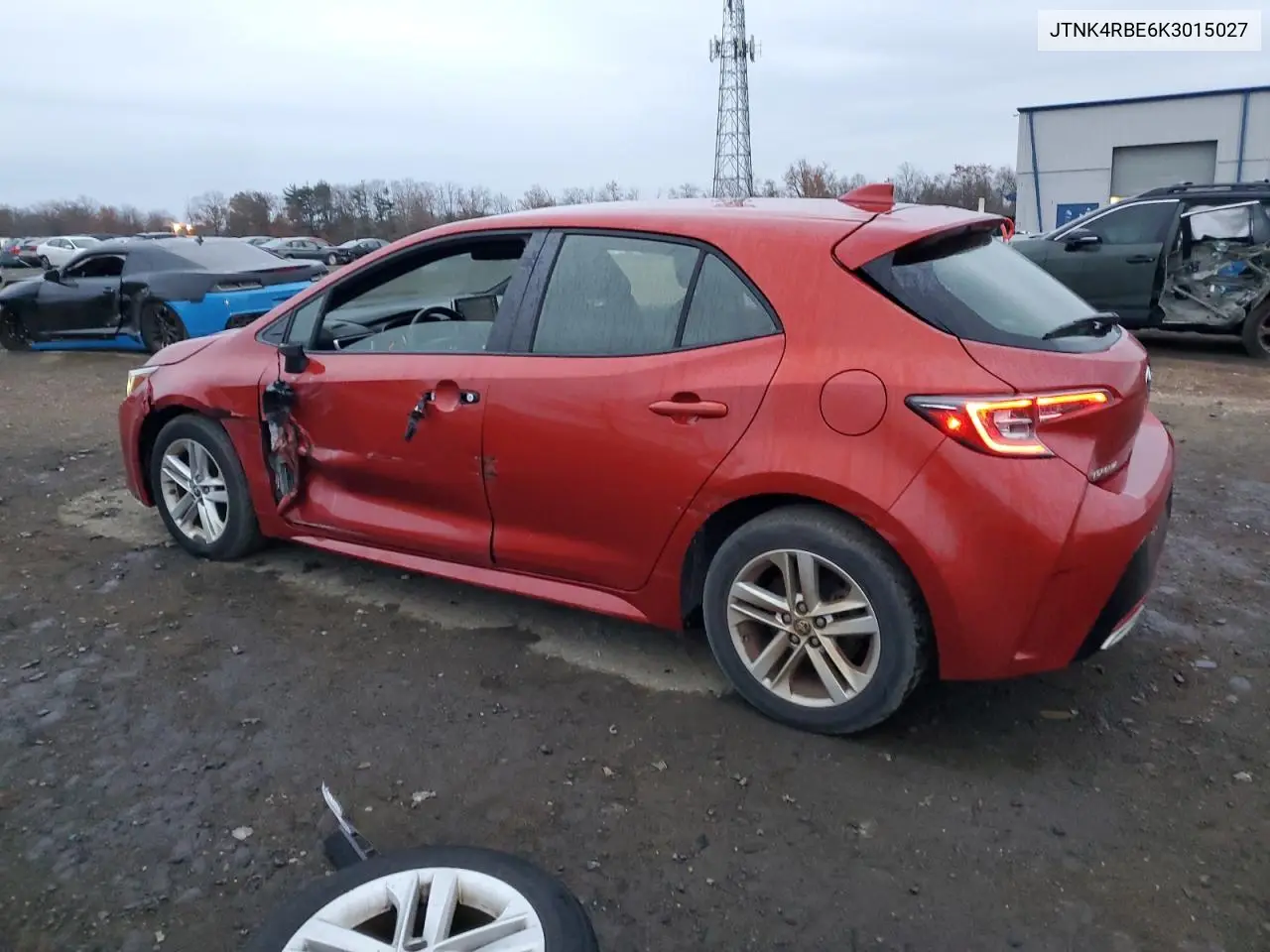 JTNK4RBE6K3015027 2019 Toyota Corolla Se