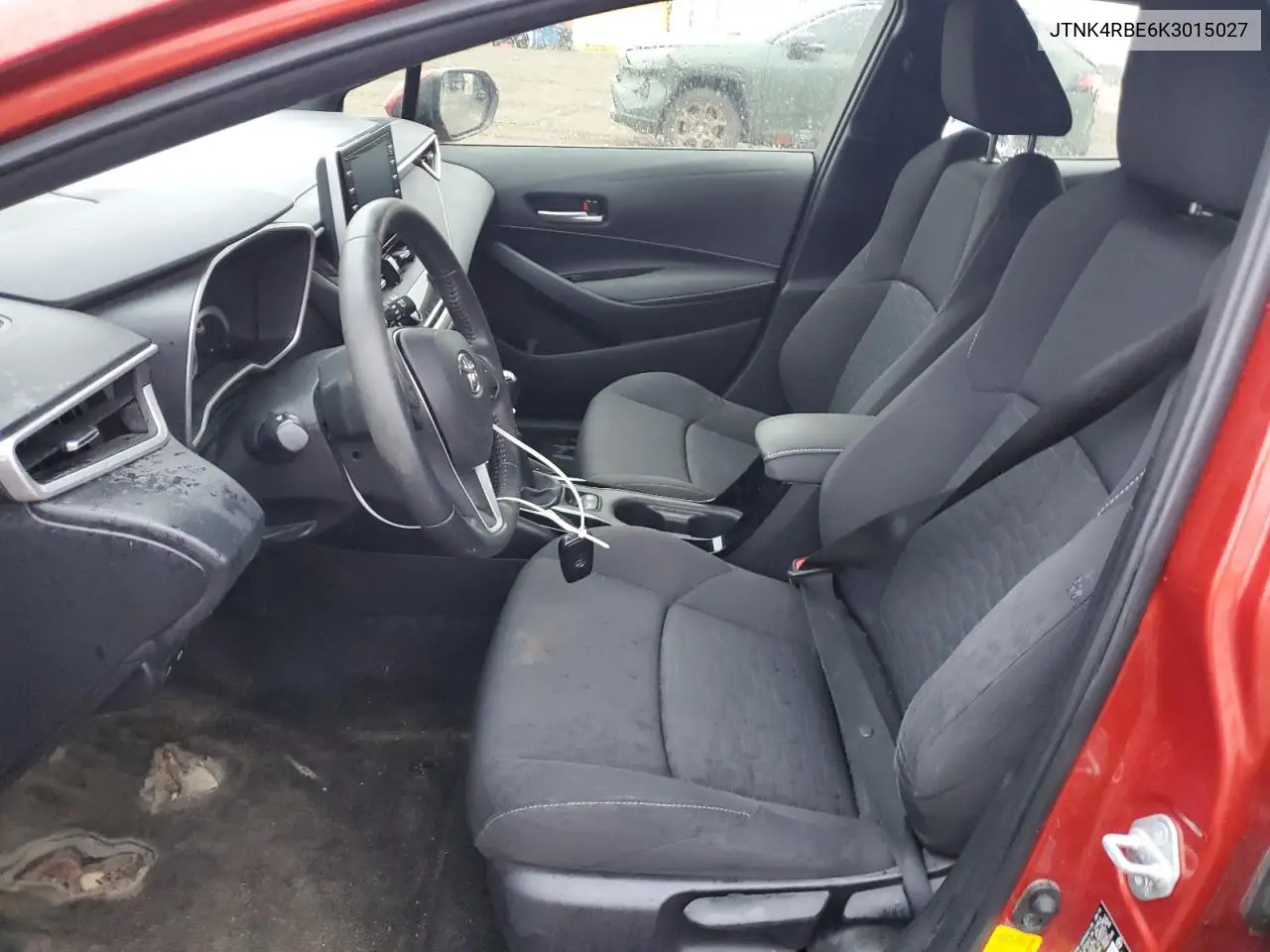 JTNK4RBE6K3015027 2019 Toyota Corolla Se