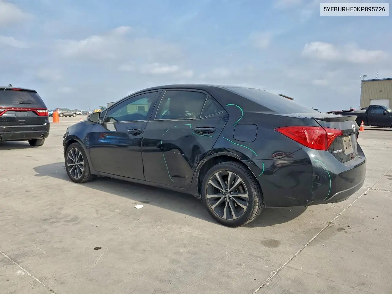 5YFBURHE0KP895726 2019 Toyota Corolla L