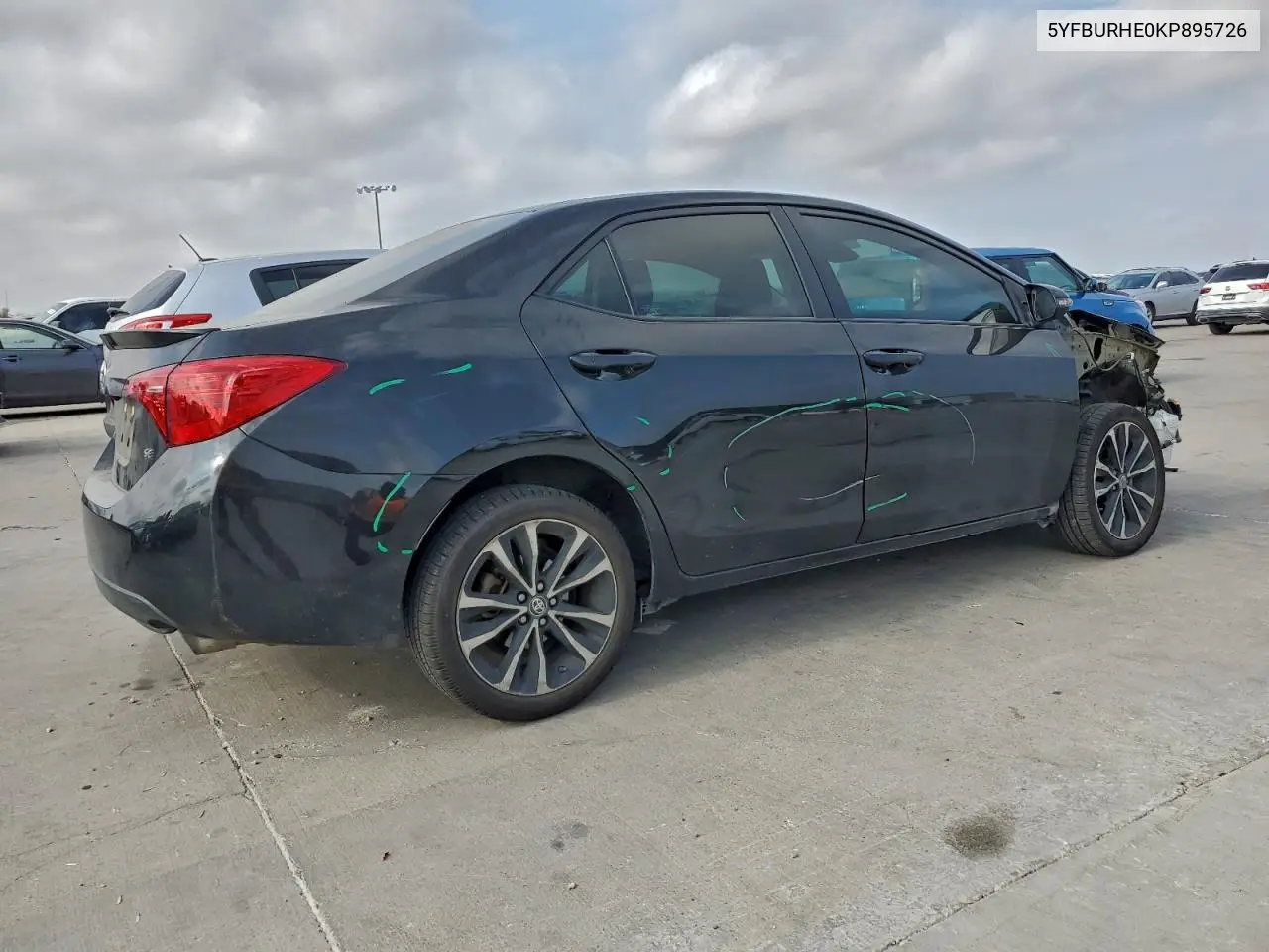 5YFBURHE0KP895726 2019 Toyota Corolla L