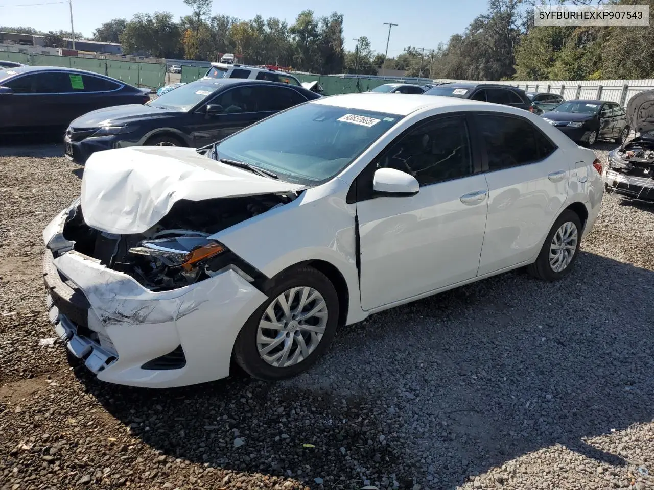 5YFBURHEXKP907543 2019 Toyota Corolla L