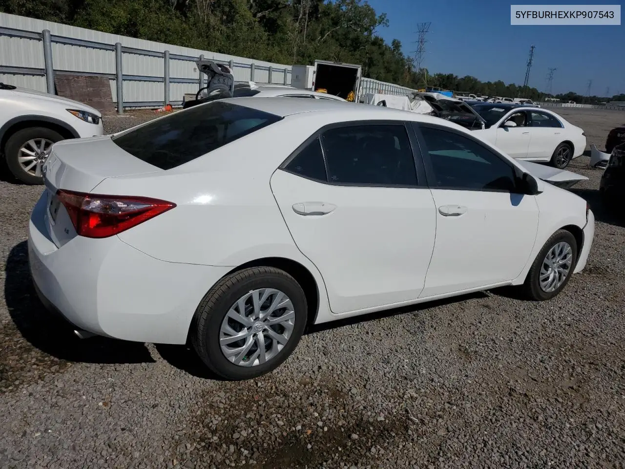 5YFBURHEXKP907543 2019 Toyota Corolla L