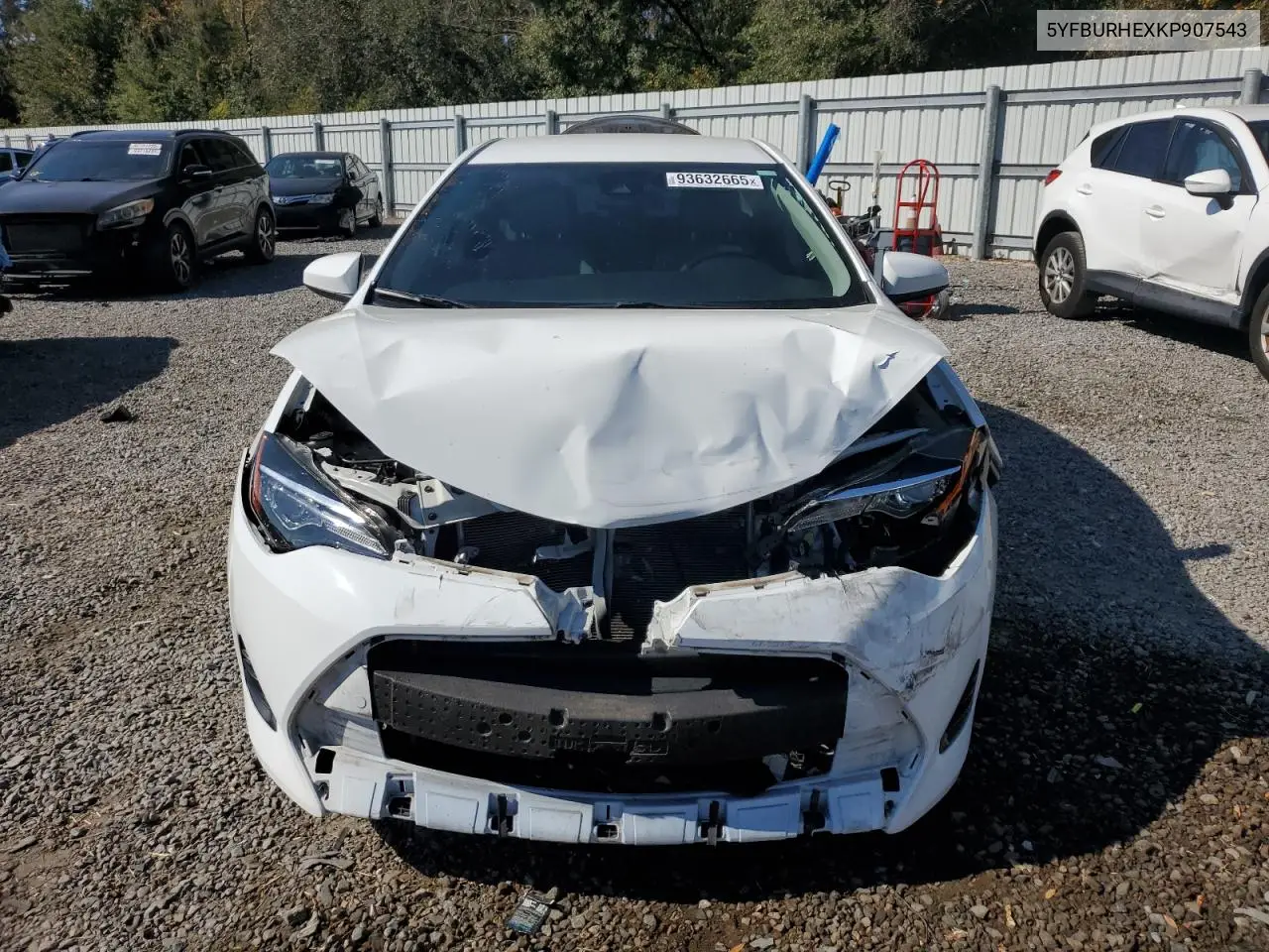 5YFBURHEXKP907543 2019 Toyota Corolla L
