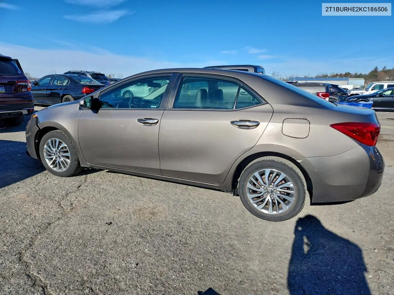 2T1BURHE2KC186506 2019 Toyota Corolla L