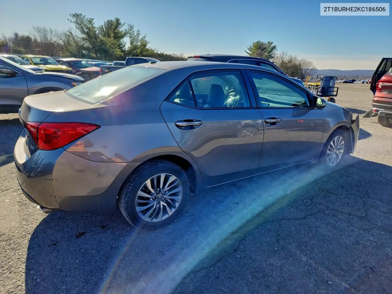 2T1BURHE2KC186506 2019 Toyota Corolla L