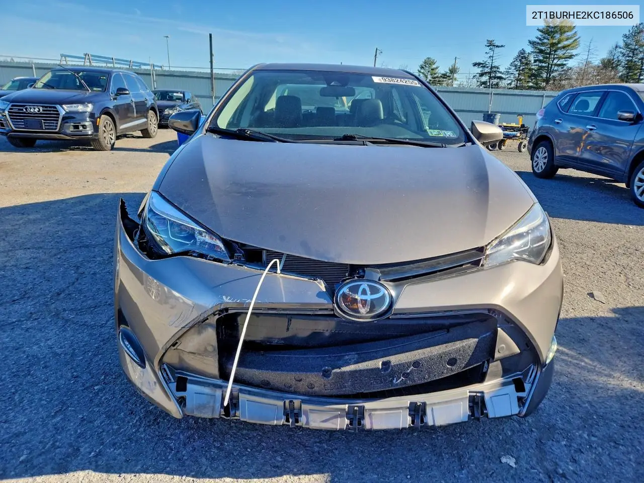 2T1BURHE2KC186506 2019 Toyota Corolla L