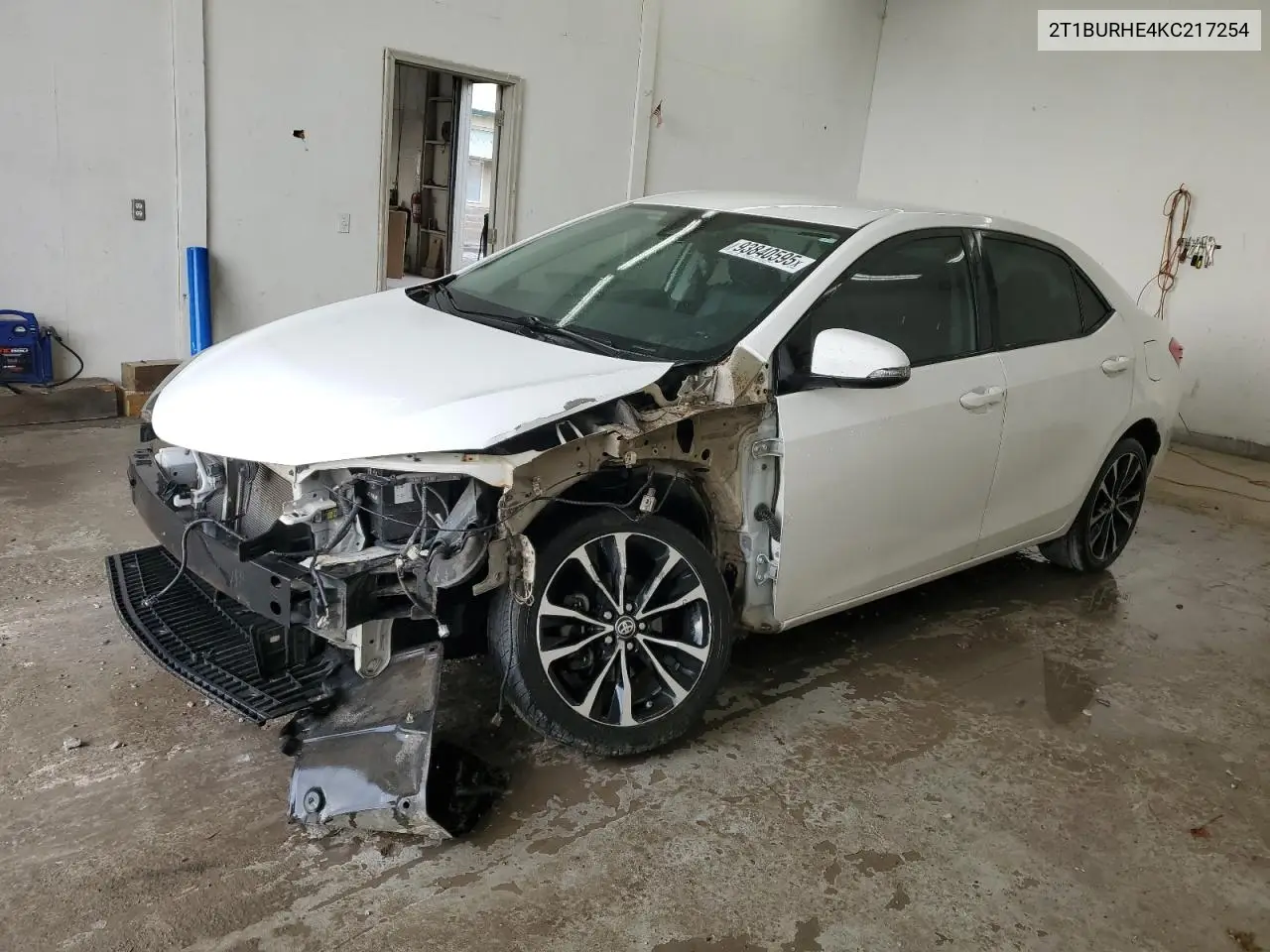 2T1BURHE4KC217254 2019 Toyota Corolla L