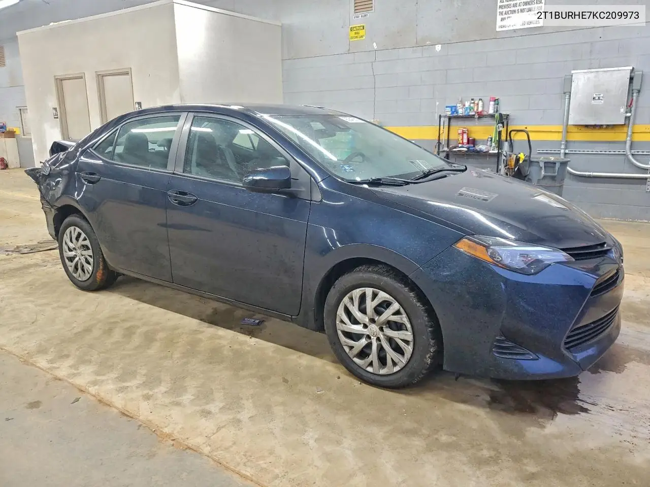 2T1BURHE7KC209973 2019 Toyota Corolla L