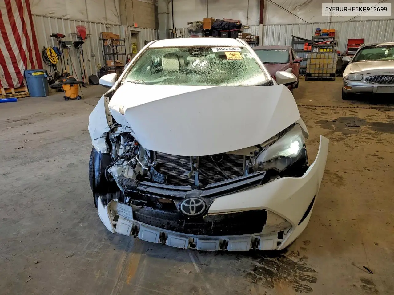 5YFBURHE5KP913699 2019 Toyota Corolla L