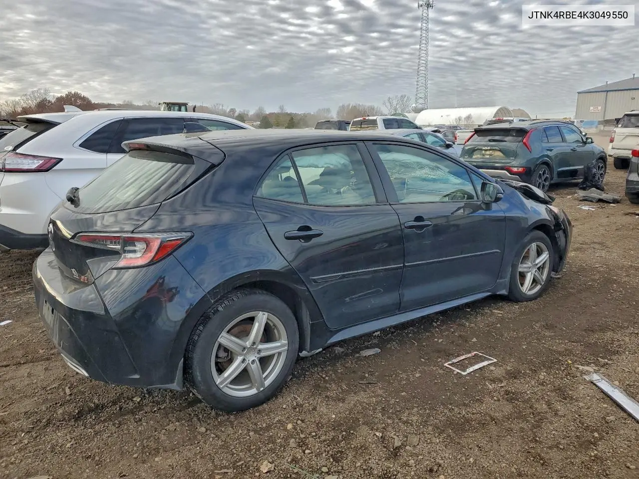 JTNK4RBE4K3049550 2019 Toyota Corolla Se
