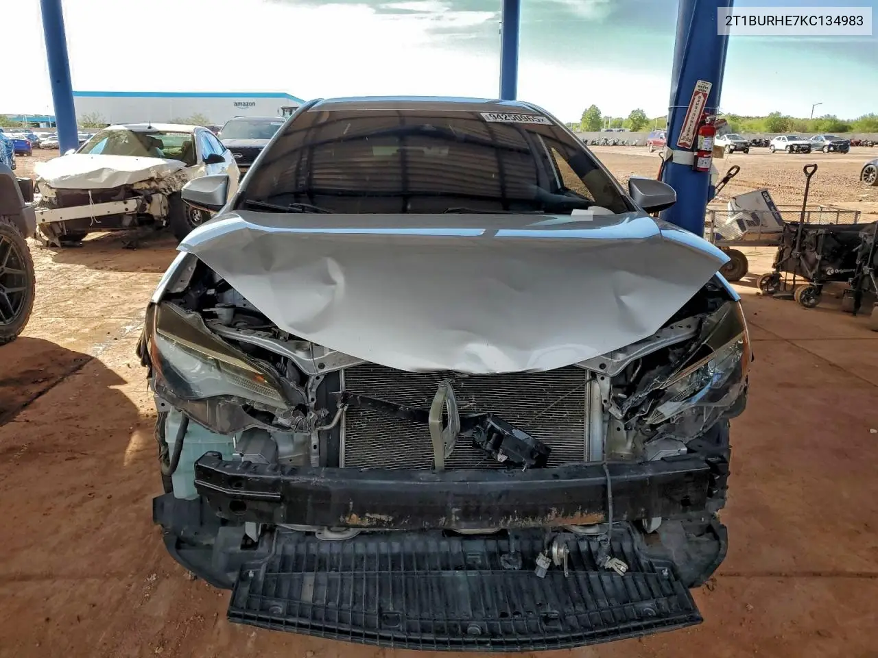 2T1BURHE7KC134983 2019 Toyota Corolla L