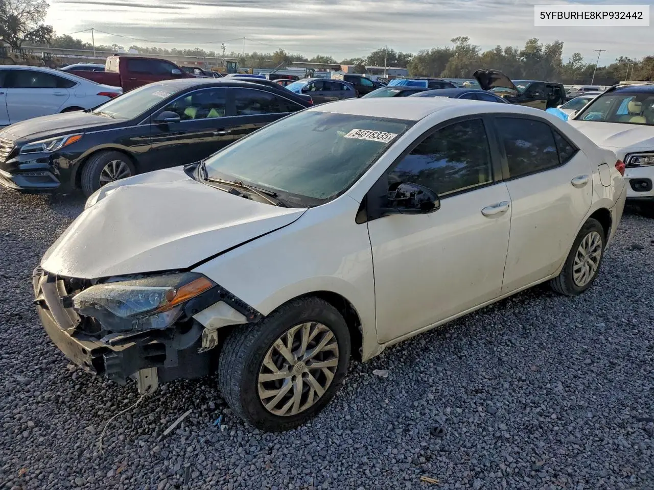 5YFBURHE8KP932442 2019 Toyota Corolla L