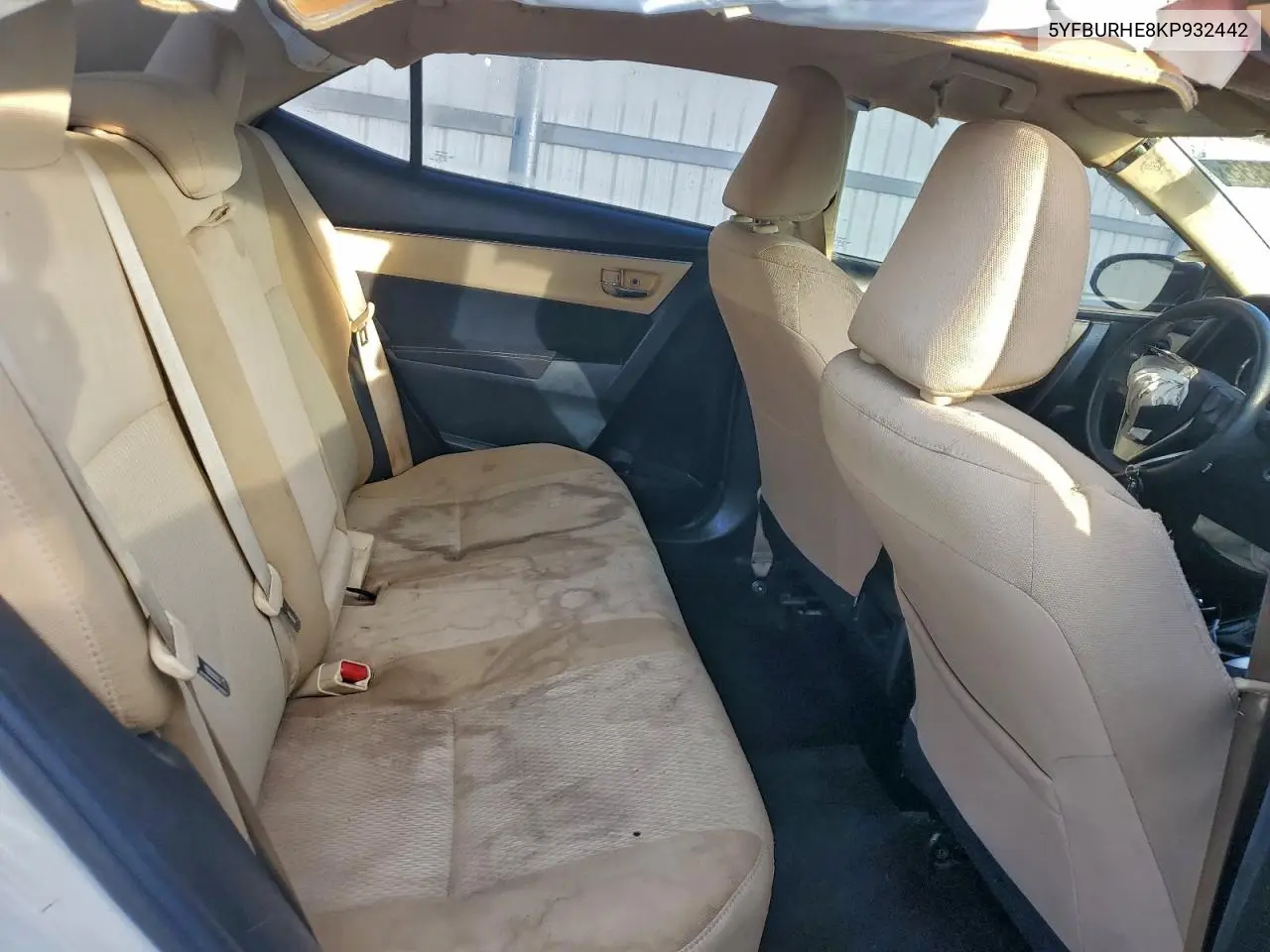 5YFBURHE8KP932442 2019 Toyota Corolla L