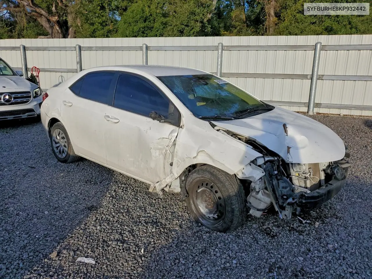 5YFBURHE8KP932442 2019 Toyota Corolla L
