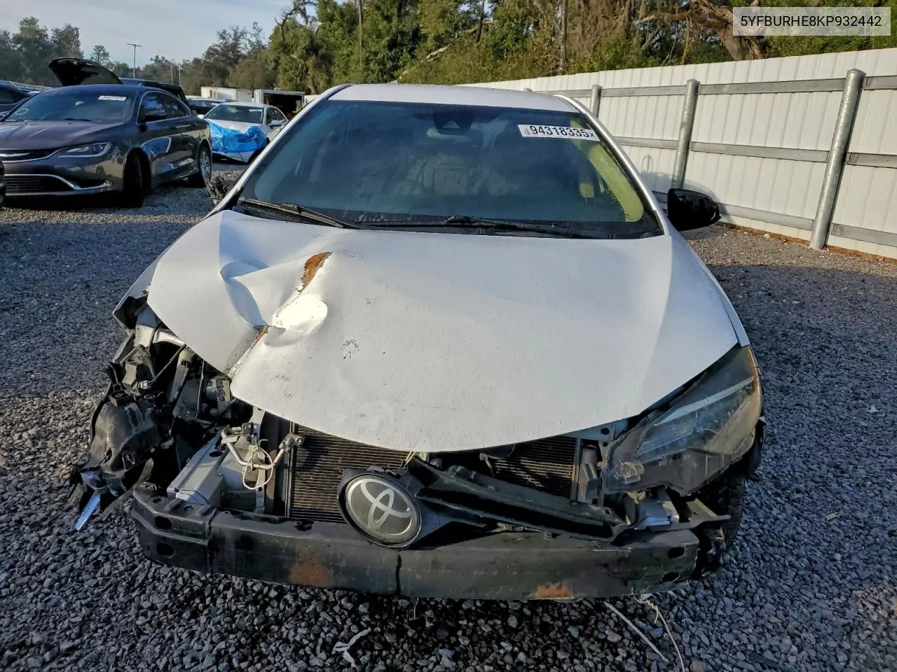 5YFBURHE8KP932442 2019 Toyota Corolla L