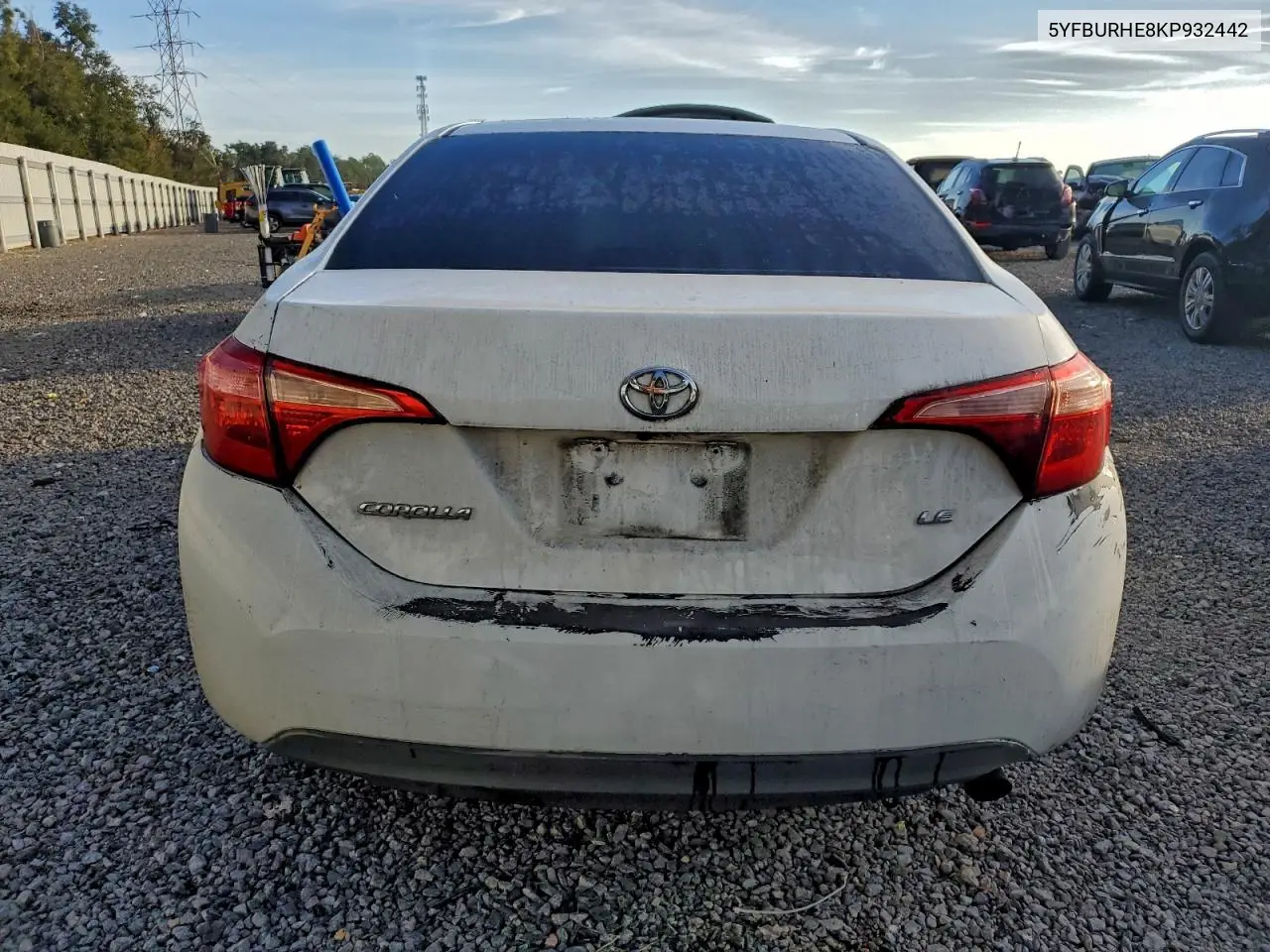 5YFBURHE8KP932442 2019 Toyota Corolla L
