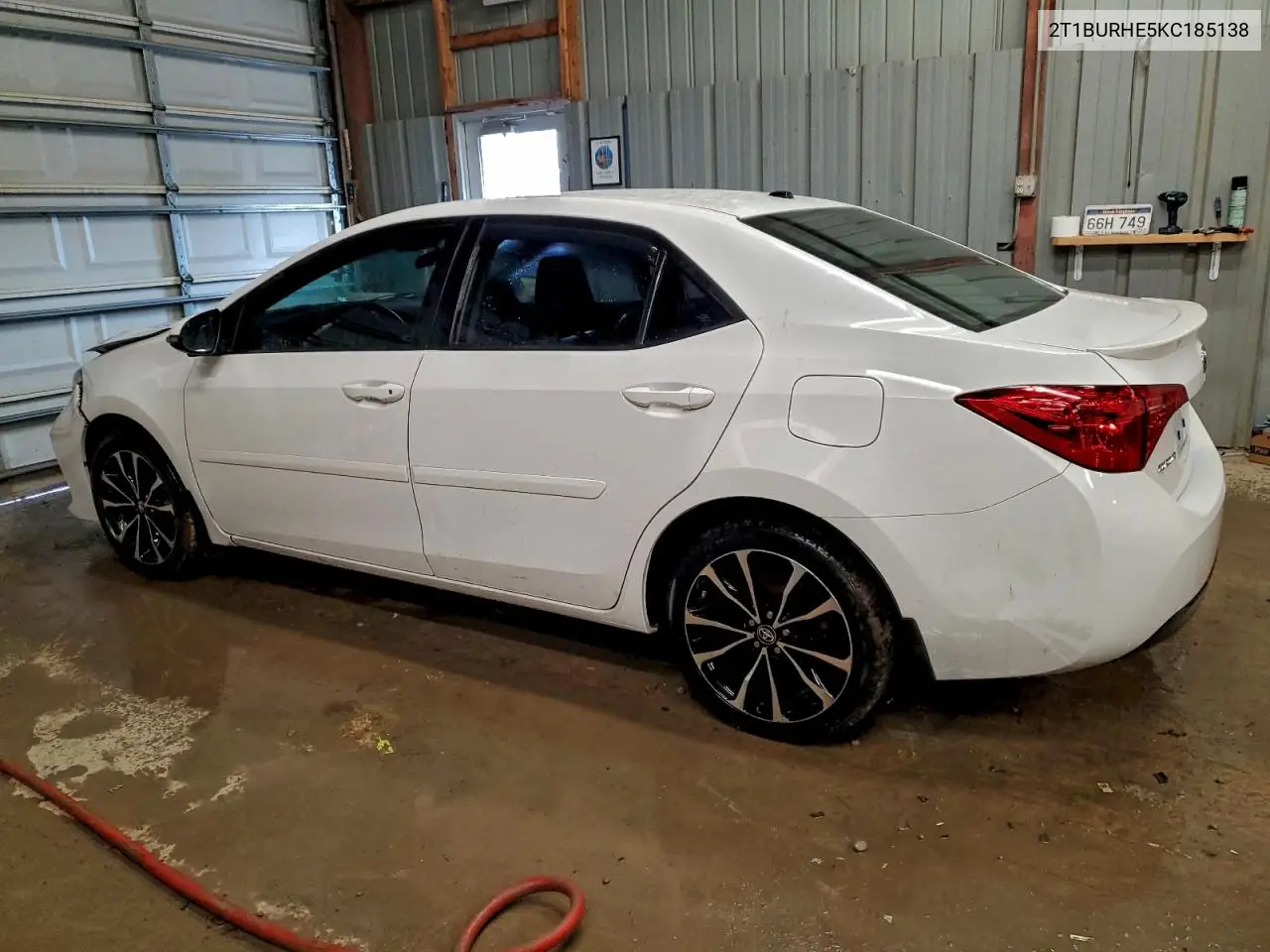 2T1BURHE5KC185138 2019 Toyota Corolla L
