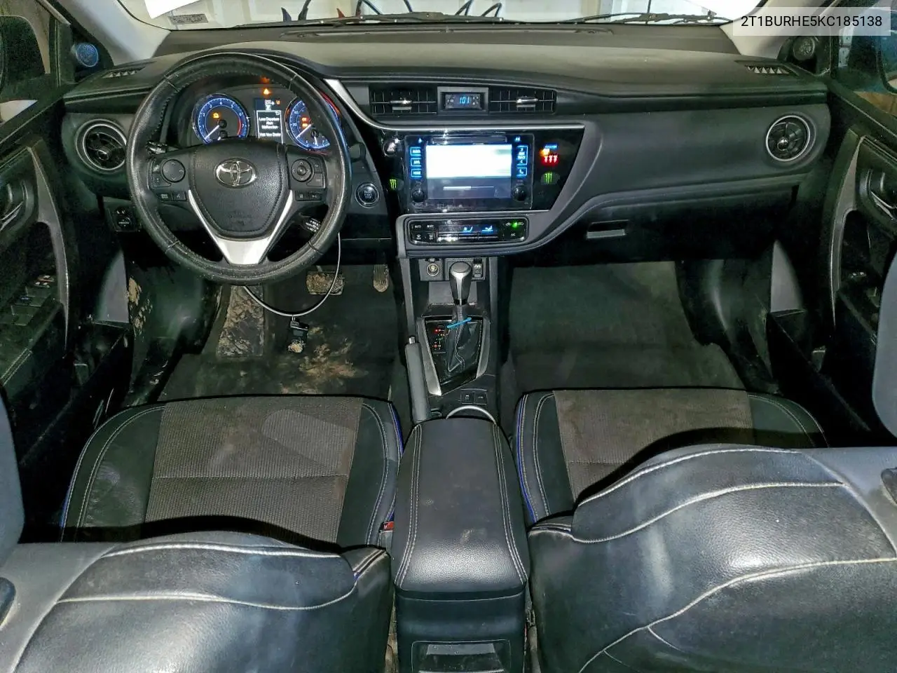 2T1BURHE5KC185138 2019 Toyota Corolla L