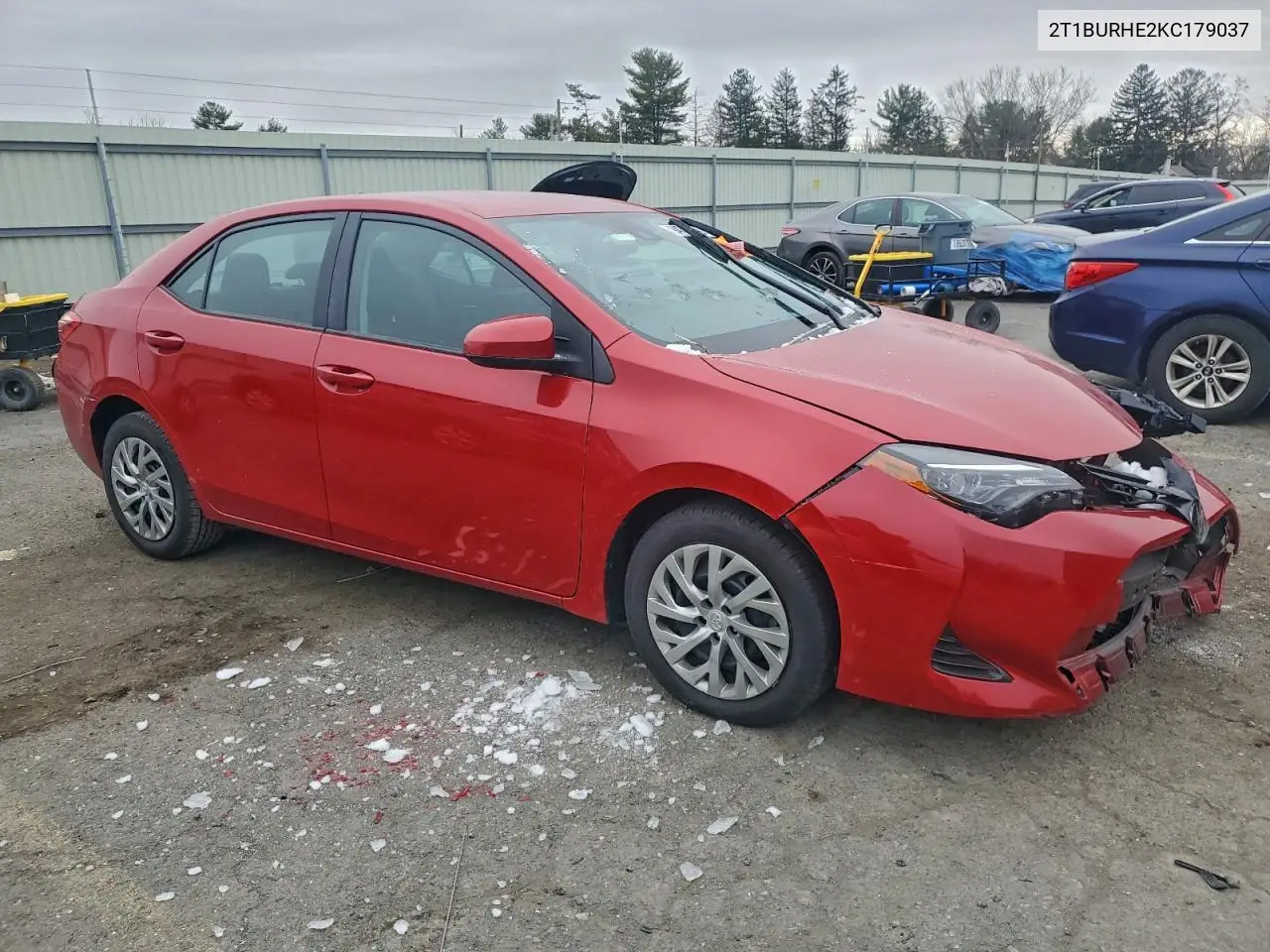 2T1BURHE2KC179037 2019 Toyota Corolla L