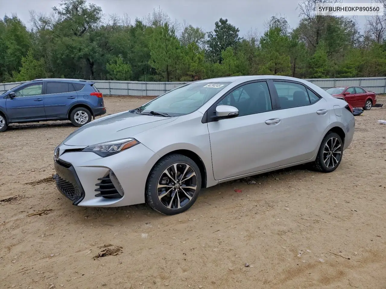 5YFBURHE0KP890560 2019 Toyota Corolla L