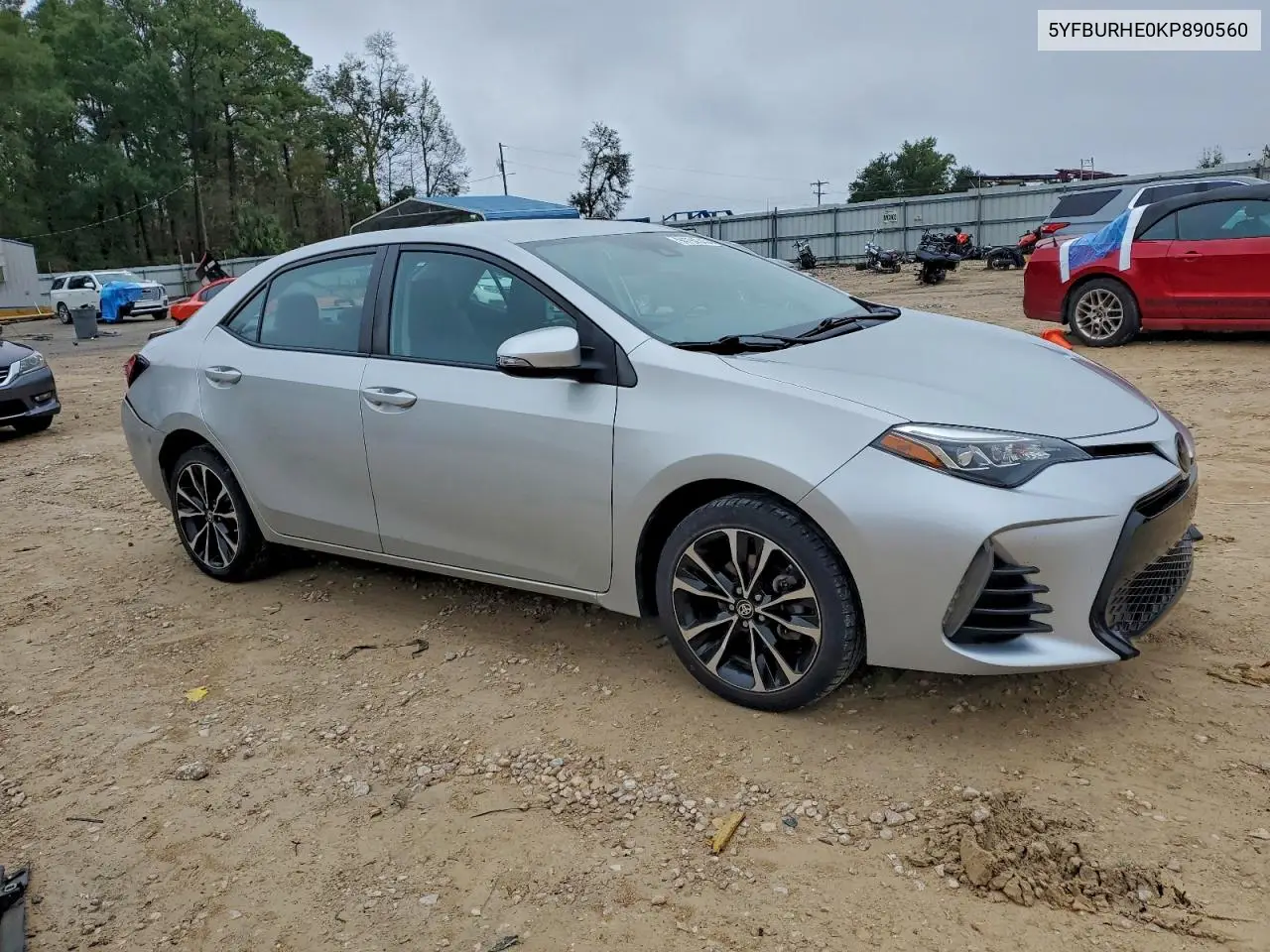 5YFBURHE0KP890560 2019 Toyota Corolla L