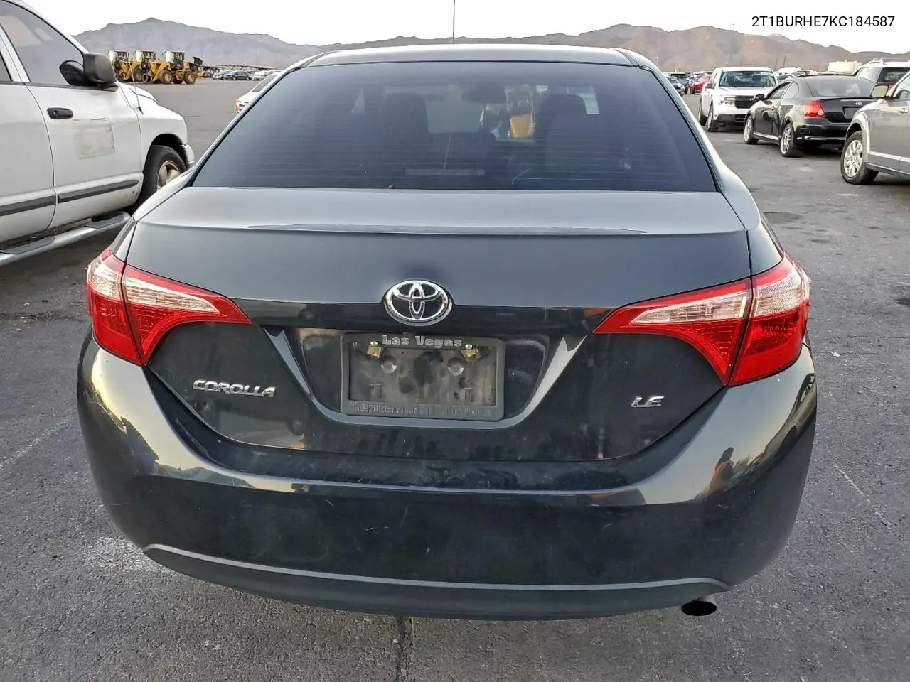 2T1BURHE7KC184587 2019 Toyota Corolla L