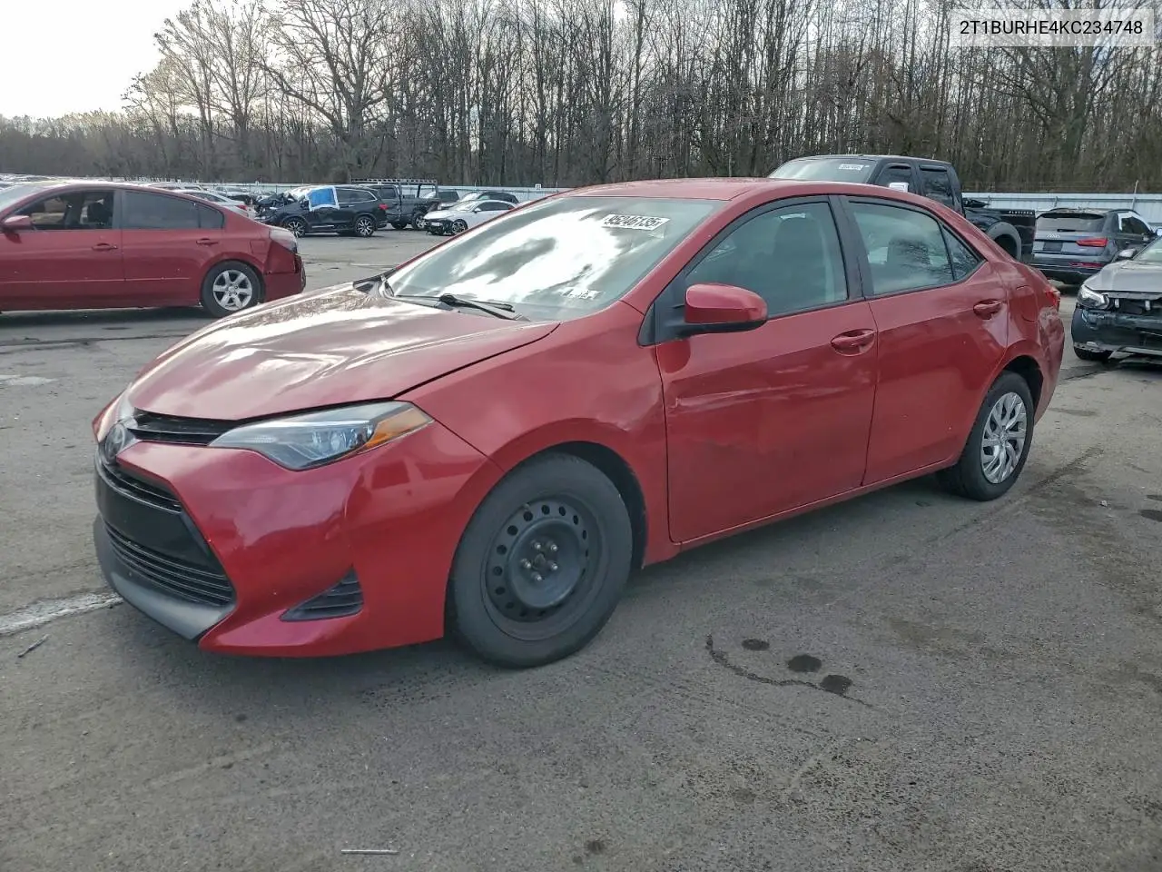 2T1BURHE4KC234748 2019 Toyota Corolla L