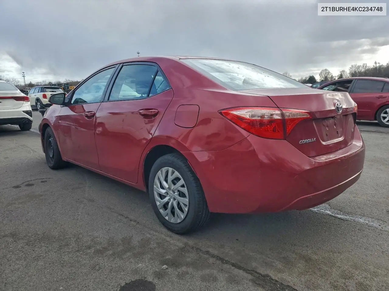 2T1BURHE4KC234748 2019 Toyota Corolla L