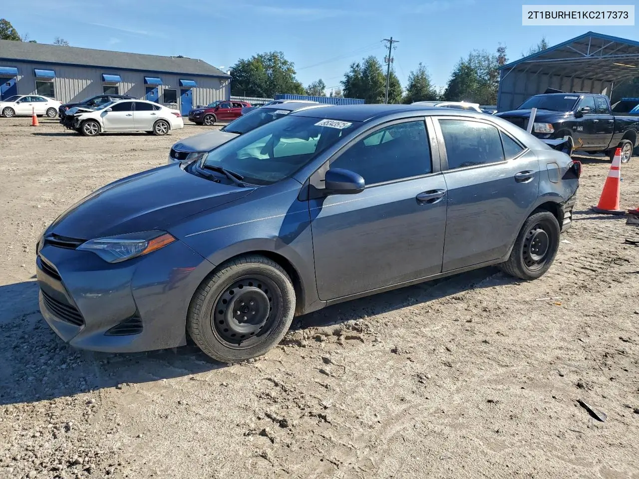 2T1BURHE1KC217373 2019 Toyota Corolla L