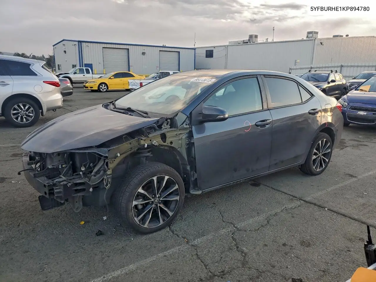 5YFBURHE1KP894780 2019 Toyota Corolla L